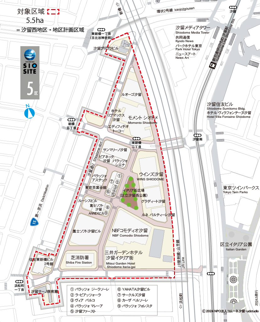 対象区域図